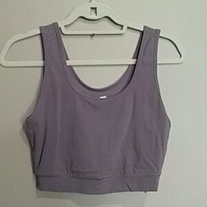Roots crop tank top size large
